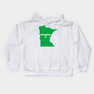 Minnesota Transplant MN Green Kids Hoodie